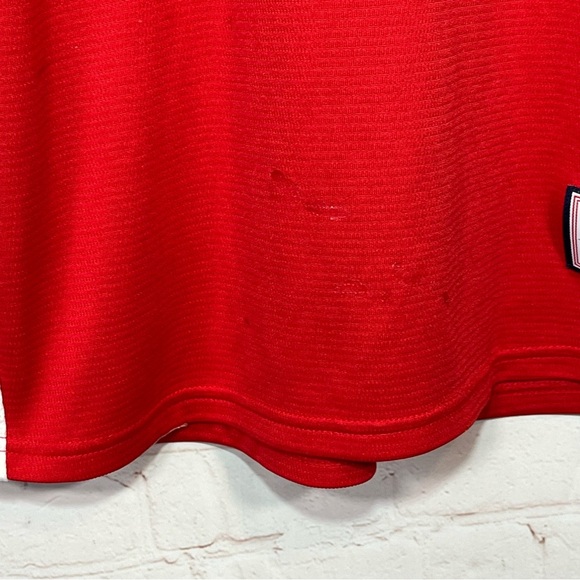 Majestic Boston Red Sox Shirt Jersey Mens Large Red Blue Embroidered MLB. - Picture 12 of 13